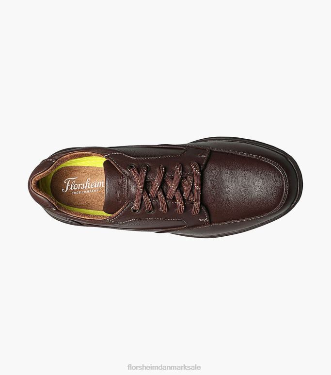 Florsheim Mænd store søer moc toe gåtur NF0RV381 fodtøj brunt tumlet