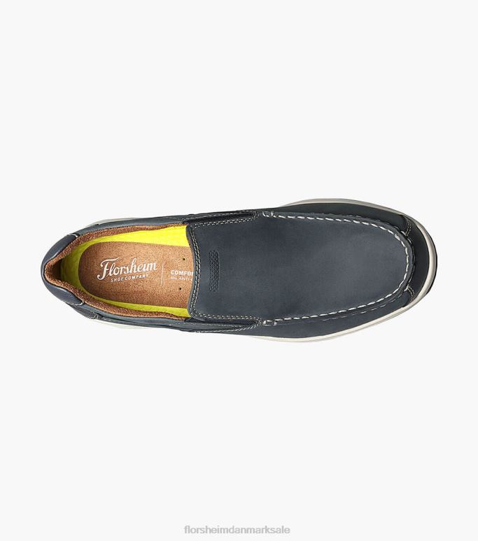 Florsheim Mænd store søer moc toe slip på NF0RV357 fodtøj indigo