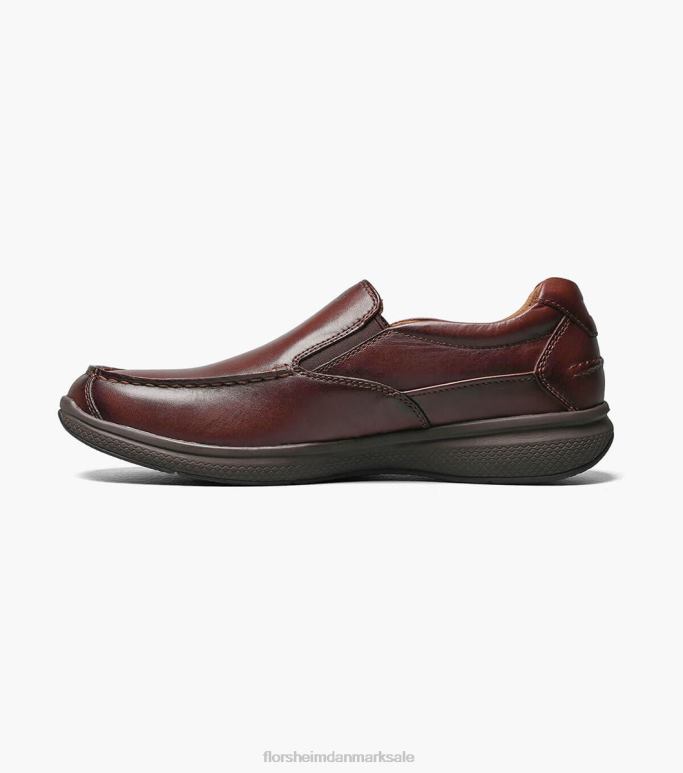Florsheim Mænd store søer moc toe slip på NF0RV358 fodtøj Brun