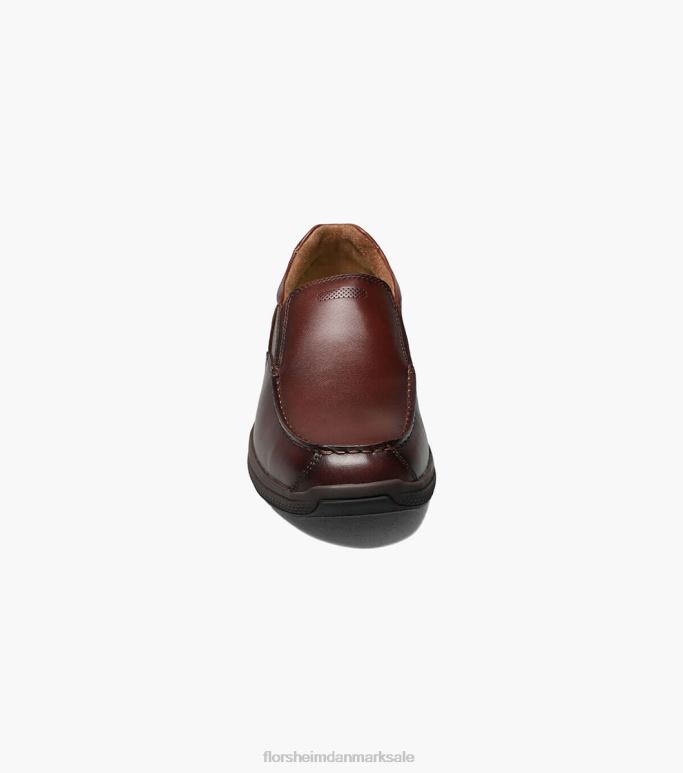 Florsheim Mænd store søer moc toe slip på NF0RV358 fodtøj Brun