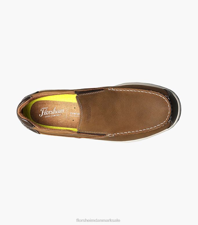 Florsheim Mænd store søer moc toe slip på NF0RV359 fodtøj sten