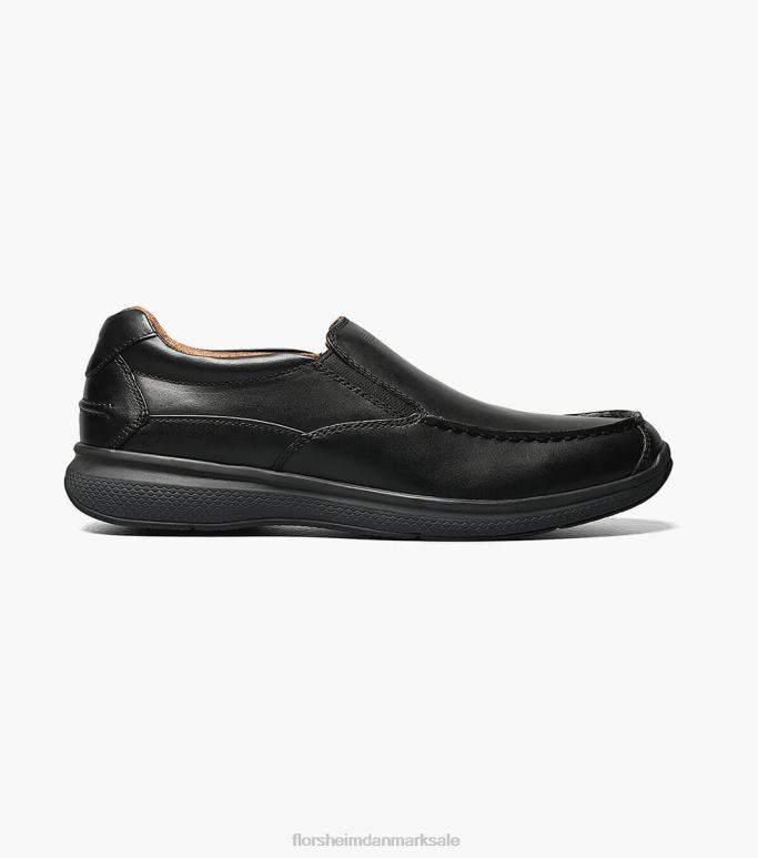 Florsheim Mænd store søer moc toe slip på NF0RV360 fodtøj sort