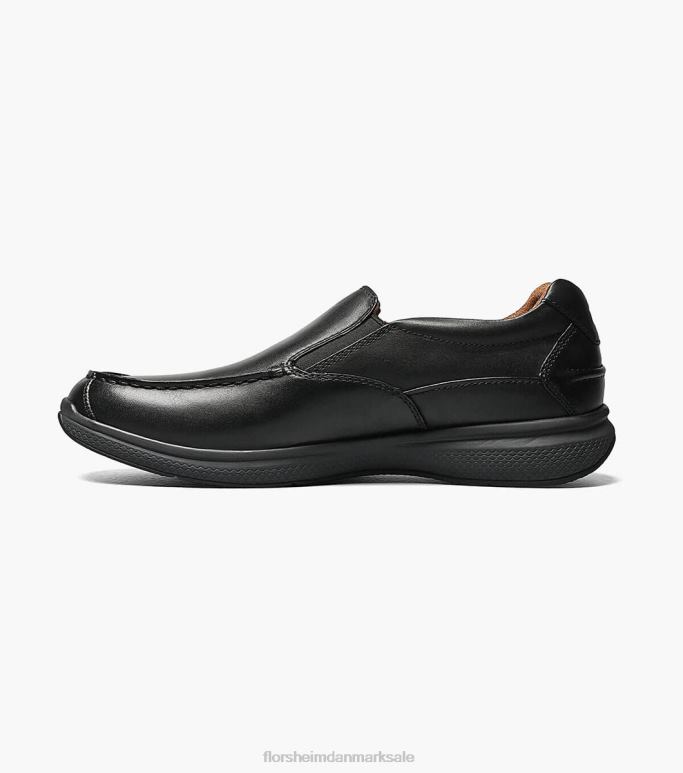 Florsheim Mænd store søer moc toe slip på NF0RV360 fodtøj sort