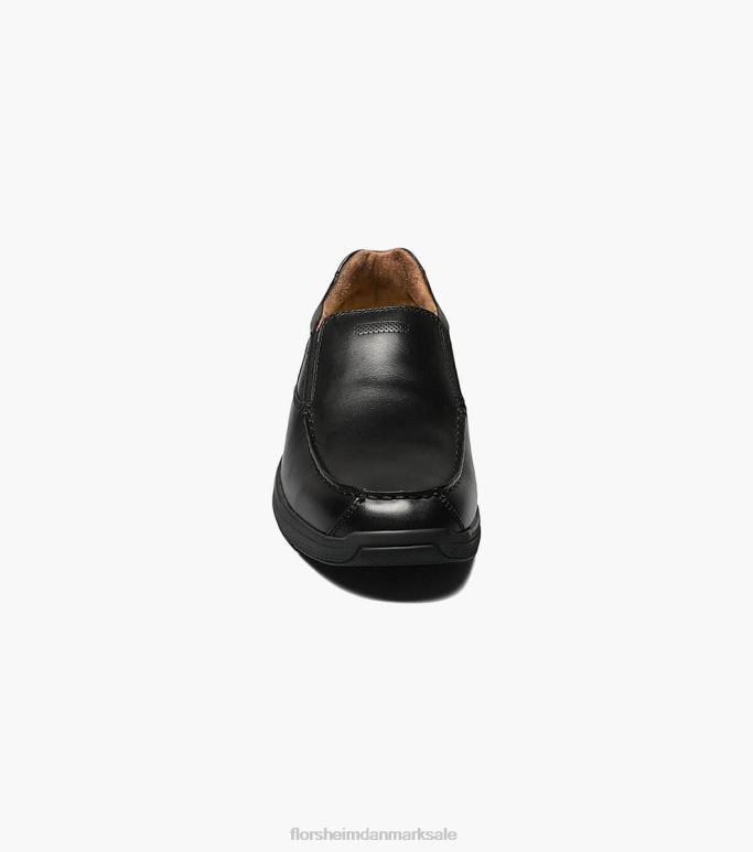 Florsheim Mænd store søer moc toe slip på NF0RV360 fodtøj sort