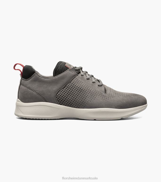Florsheim Mænd studio perf sneaker med snørebånd NF0RV295 fodtøj grå
