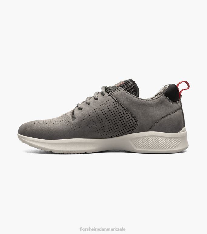 Florsheim Mænd studio perf sneaker med snørebånd NF0RV295 fodtøj grå