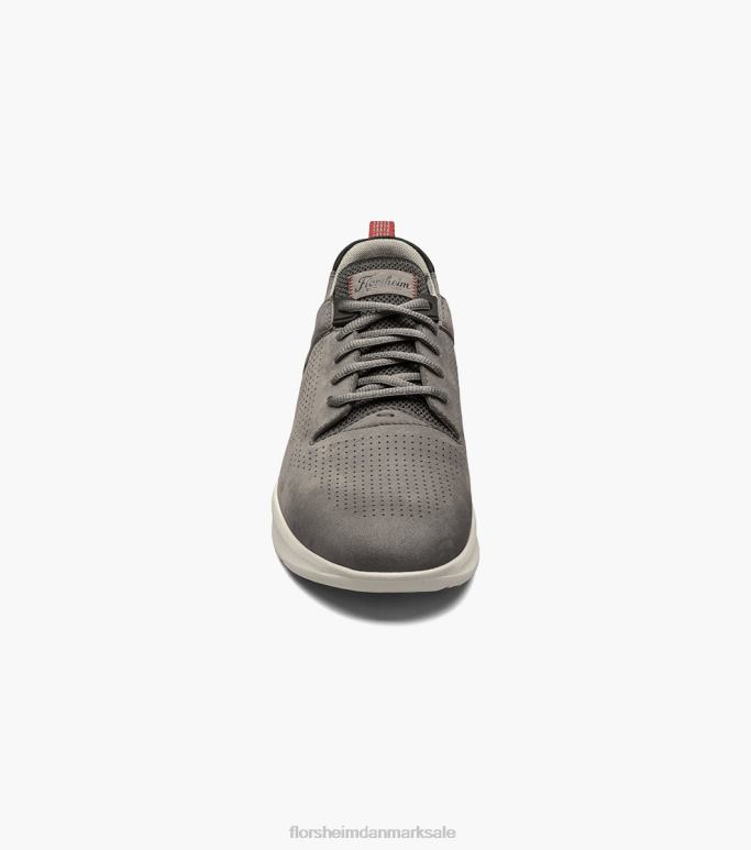 Florsheim Mænd studio perf sneaker med snørebånd NF0RV295 fodtøj grå