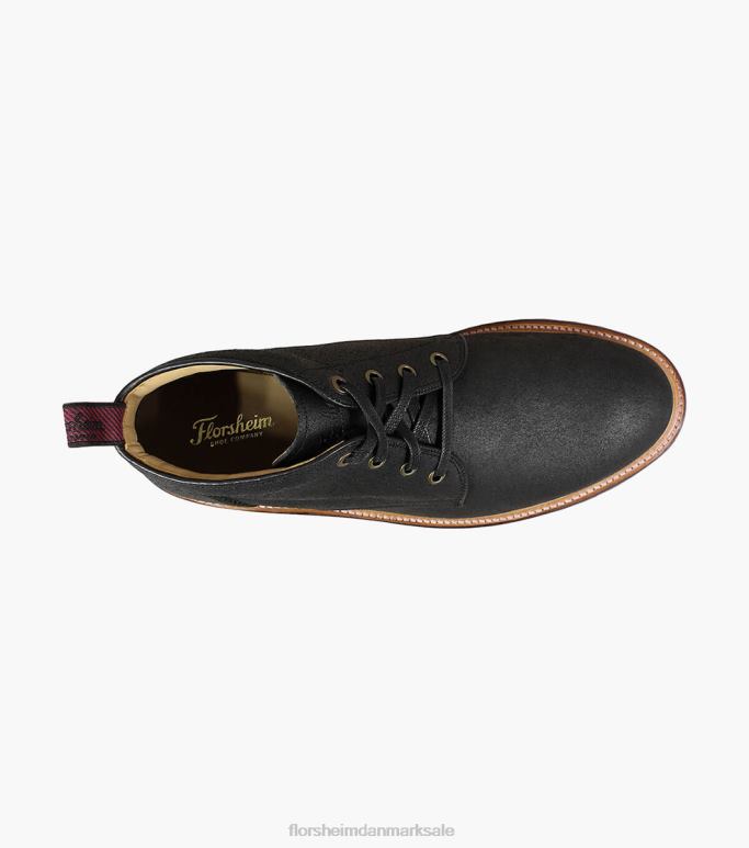 Florsheim Mænd støberi almindelig tå chukka støvle NF0RV389 fodtøj ibenholt trykt