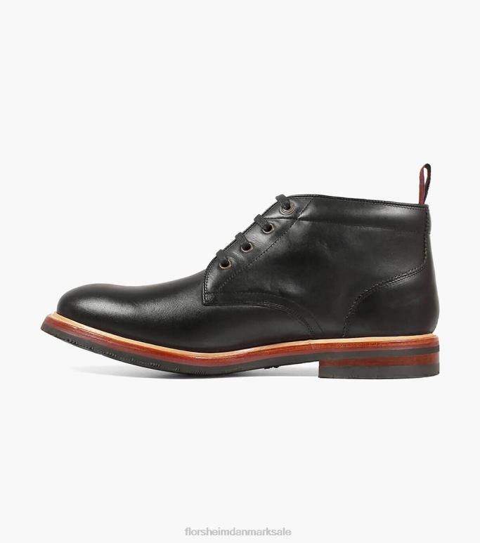 Florsheim Mænd støberi almindelig tå chukka støvle NF0RV390 fodtøj sort