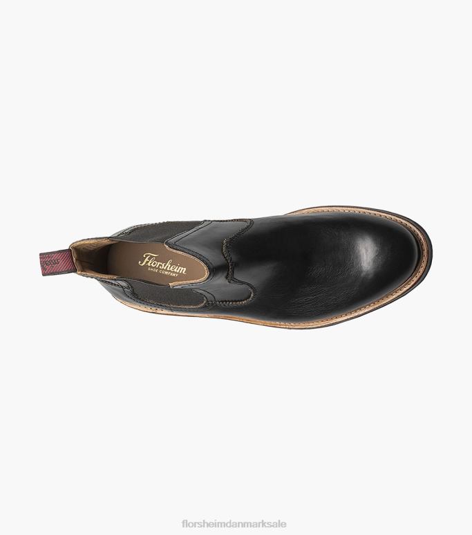 Florsheim Mænd støberi almindelig tå gore støvle NF0RV393 fodtøj sort