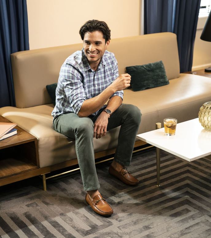 Florsheim Mænd talladega moc toe bit driver NF0RV99 fodtøj cognac