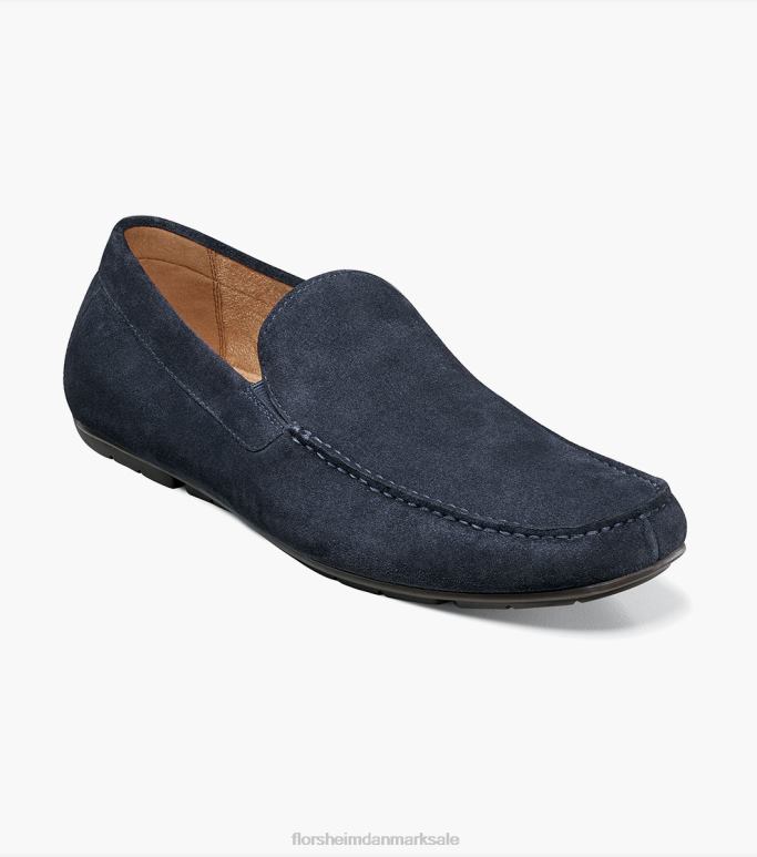 Florsheim Mænd talladega moc toe venetiansk driver NF0RV100 fodtøj marineblå ruskind