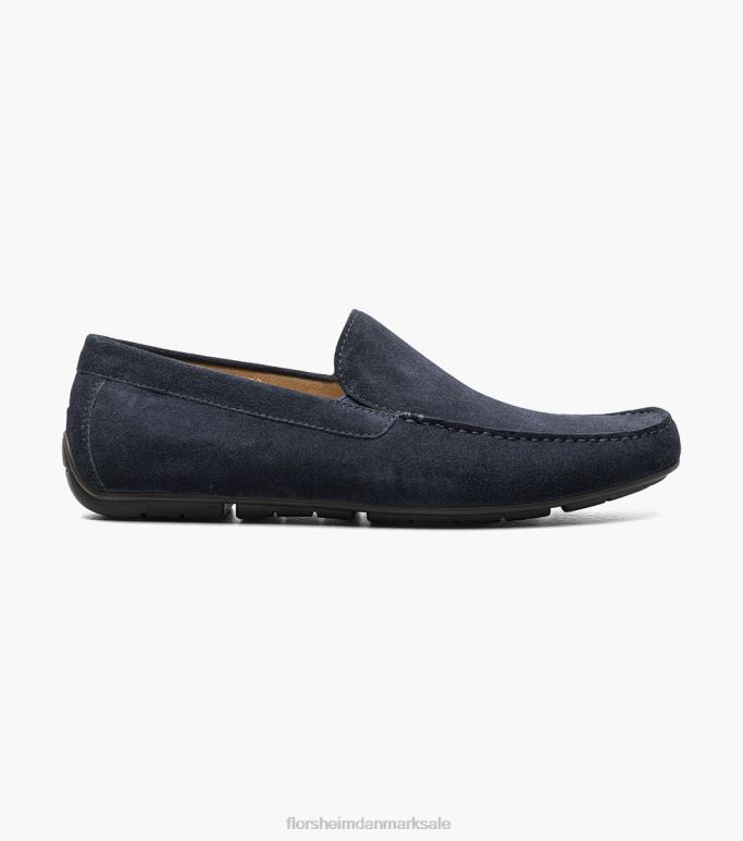 Florsheim Mænd talladega moc toe venetiansk driver NF0RV100 fodtøj marineblå ruskind