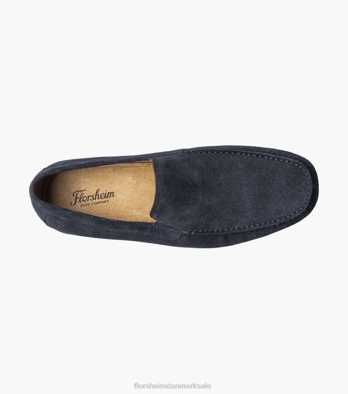 Florsheim Mænd talladega moc toe venetiansk driver NF0RV100 fodtøj marineblå ruskind