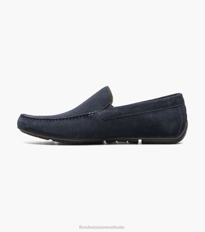 Florsheim Mænd talladega moc toe venetiansk driver NF0RV100 fodtøj marineblå ruskind