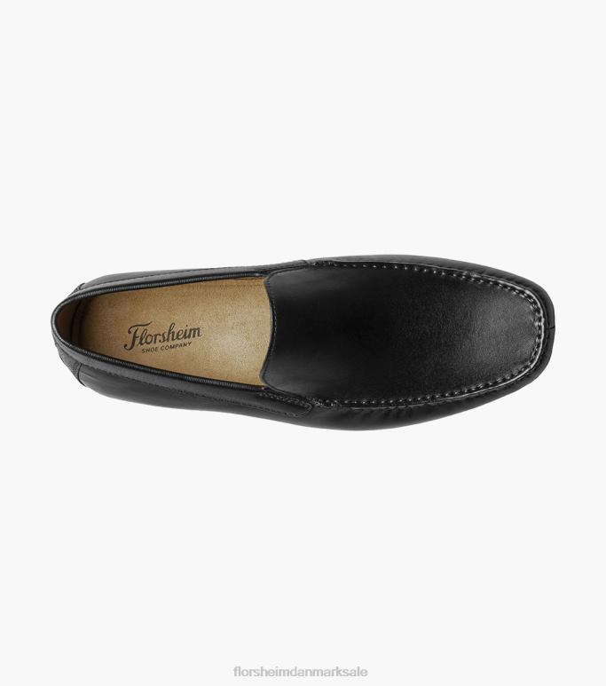 Florsheim Mænd talladega moc toe venetiansk driver NF0RV101 fodtøj sort
