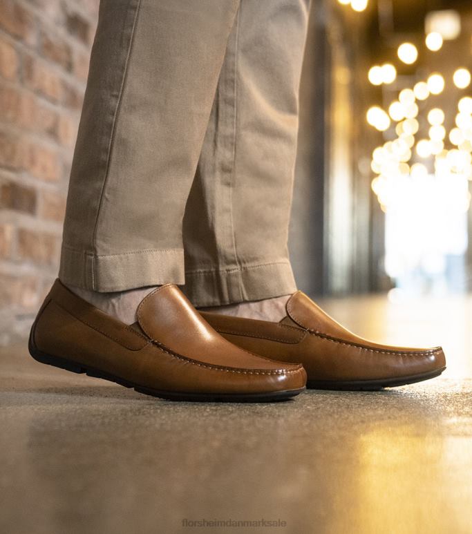 Florsheim Mænd talladega moc toe venetiansk driver NF0RV103 fodtøj cognac