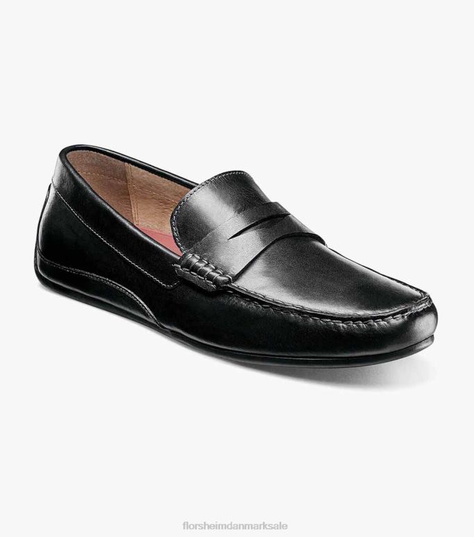 Florsheim Mænd throttle moc toe penny loafer NF0RV266 fodtøj sort