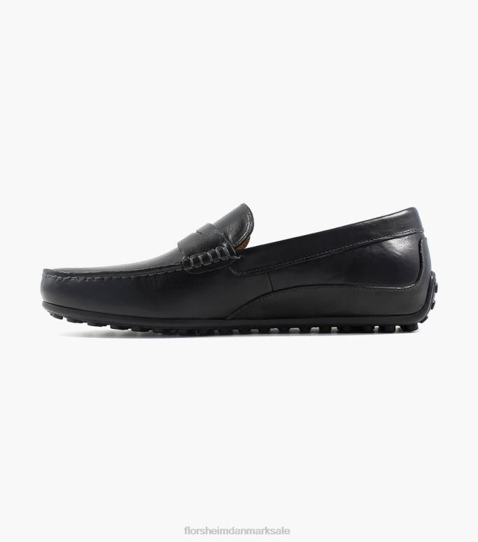 Florsheim Mænd throttle moc toe penny loafer NF0RV266 fodtøj sort