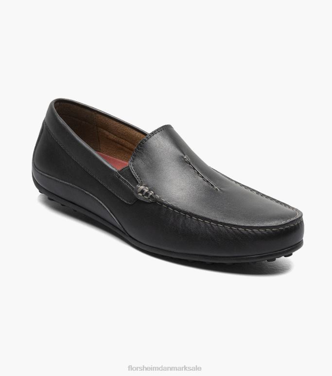 Florsheim Mænd throttle moc toe venetiansk loafer NF0RV105 fodtøj sort