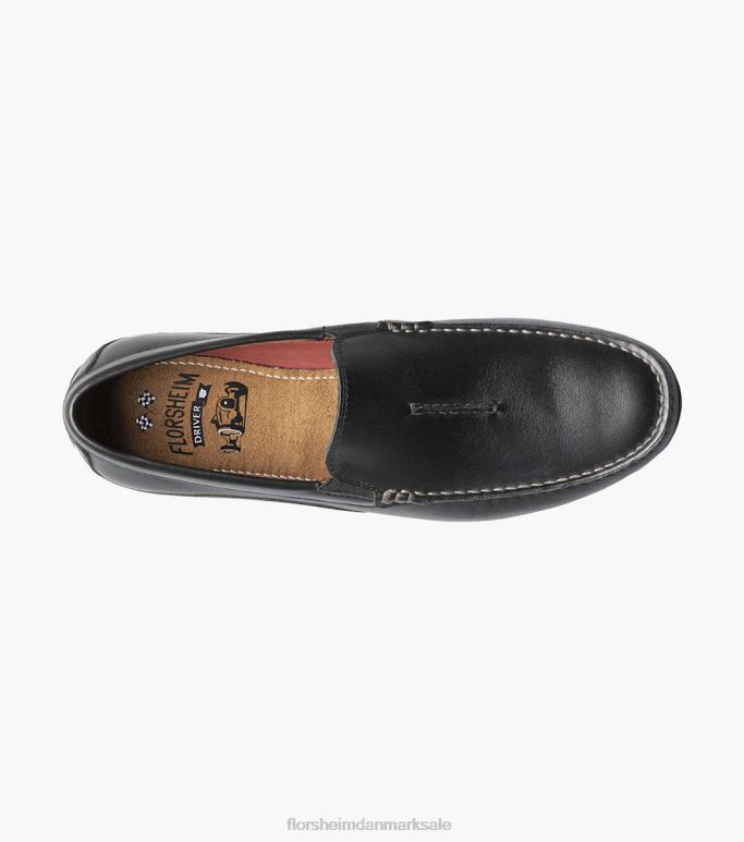 Florsheim Mænd throttle moc toe venetiansk loafer NF0RV105 fodtøj sort