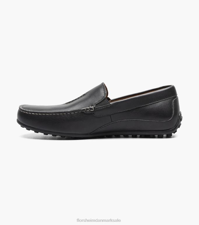 Florsheim Mænd throttle moc toe venetiansk loafer NF0RV105 fodtøj sort