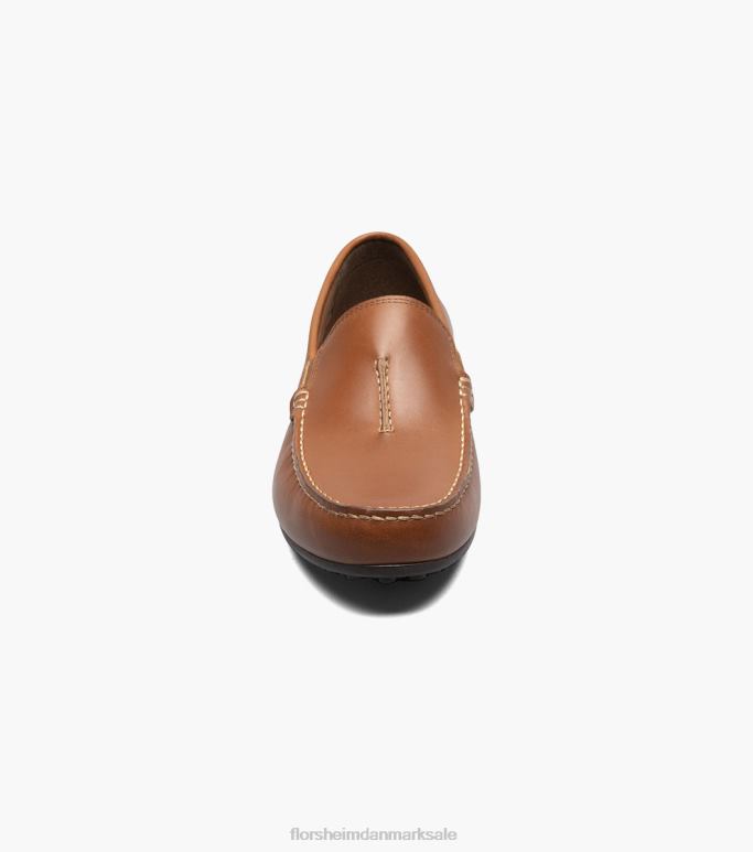 Florsheim Mænd throttle moc toe venetiansk loafer NF0RV106 fodtøj sadelbrun