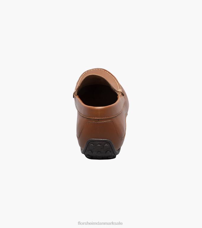 Florsheim Mænd throttle moc toe venetiansk loafer NF0RV106 fodtøj sadelbrun