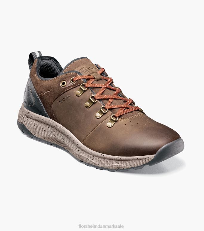 Florsheim Mænd tread lite 1 almindelig tå sneaker med snøre NF0RV314 fodtøj brun lm
