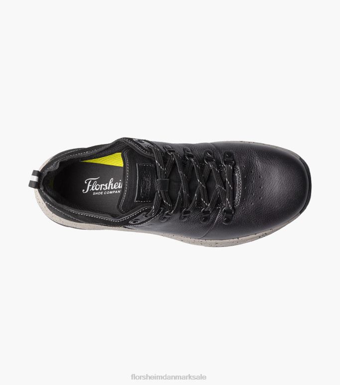 Florsheim Mænd tread lite 1 almindelig tå sneaker med snøre NF0RV315 fodtøj sort tumlede