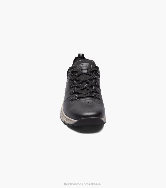 Florsheim Mænd tread lite 1 almindelig tå sneaker med snøre NF0RV315 fodtøj sort tumlede