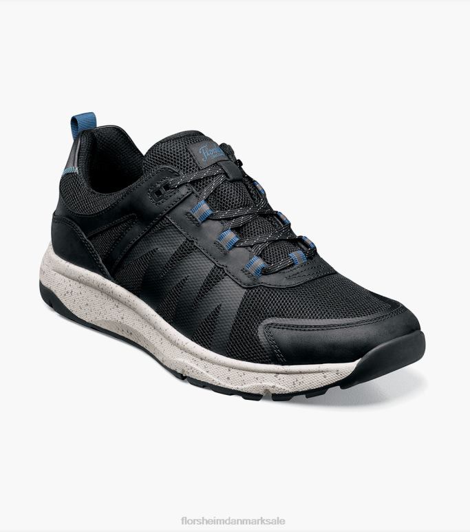 Florsheim Mænd tread lite 1 mesh moc toe sneaker med snøre NF0RV310 fodtøj sort ch