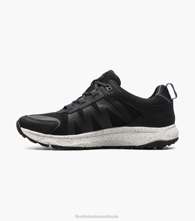 Florsheim Mænd tread lite 1 mesh moc toe sneaker med snøre NF0RV310 fodtøj sort ch