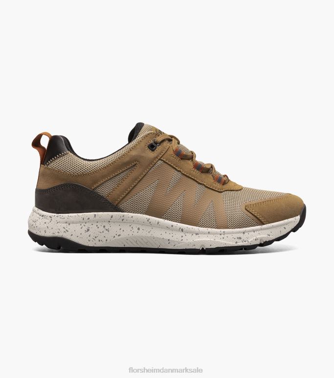 Florsheim Mænd tread lite 1 mesh moc toe sneaker med snøre NF0RV311 fodtøj tan