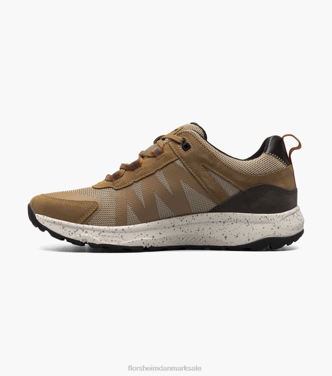Florsheim Mænd tread lite 1 mesh moc toe sneaker med snøre NF0RV311 fodtøj tan