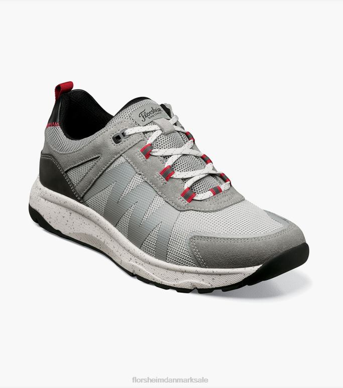 Florsheim Mænd tread lite 1 mesh moc toe sneaker med snøre NF0RV312 fodtøj grå
