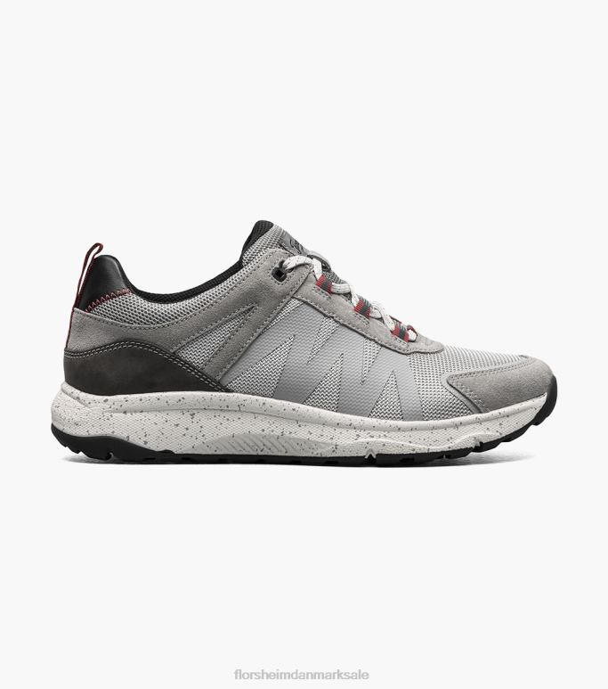 Florsheim Mænd tread lite 1 mesh moc toe sneaker med snøre NF0RV312 fodtøj grå