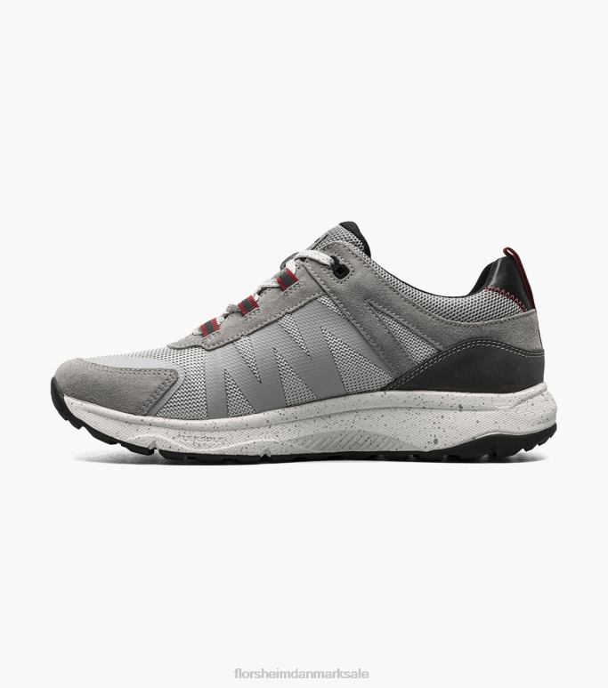 Florsheim Mænd tread lite 1 mesh moc toe sneaker med snøre NF0RV312 fodtøj grå
