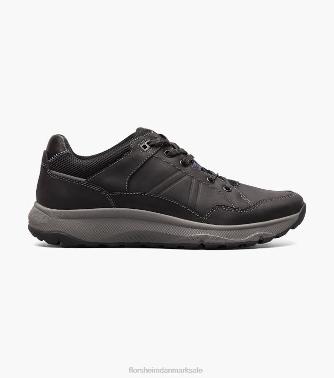 Florsheim Mænd tread lite 1 moc toe sneaker med snøre NF0RV308 fodtøj sort ch
