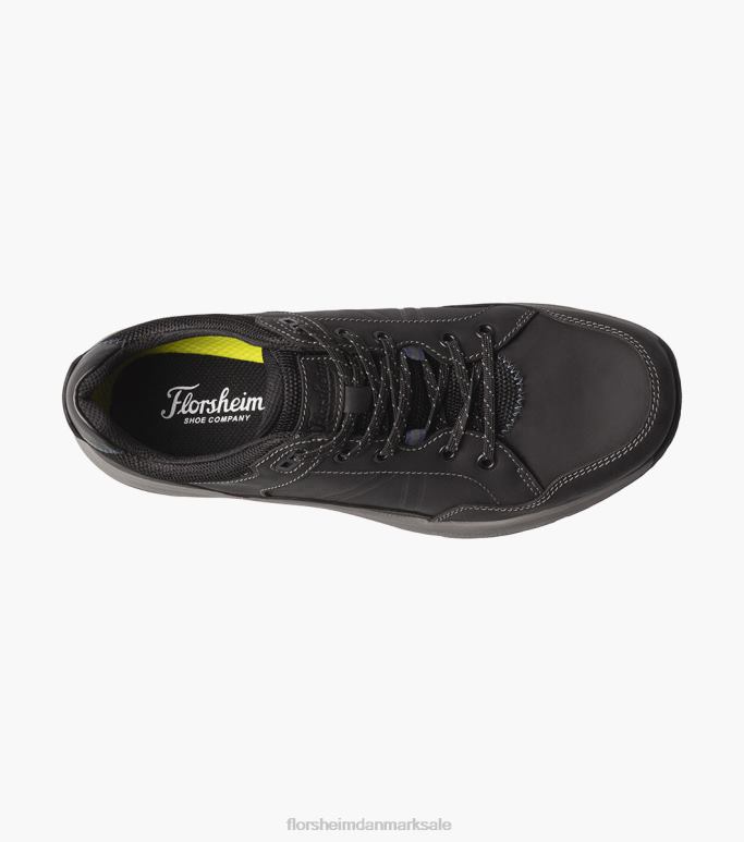 Florsheim Mænd tread lite 1 moc toe sneaker med snøre NF0RV308 fodtøj sort ch