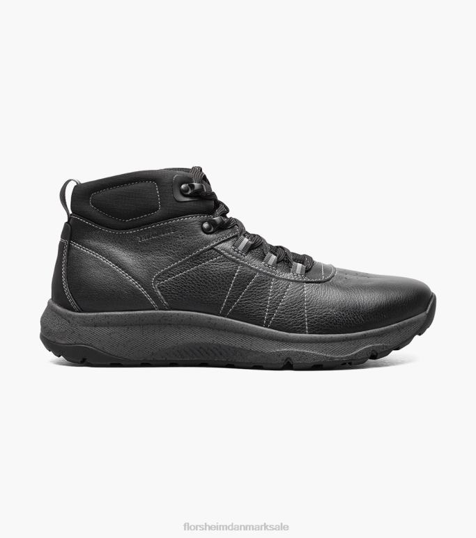 Florsheim Mænd tread lite 2 almindelig tå vandrestøvle NF0RV317 fodtøj sort tumlede