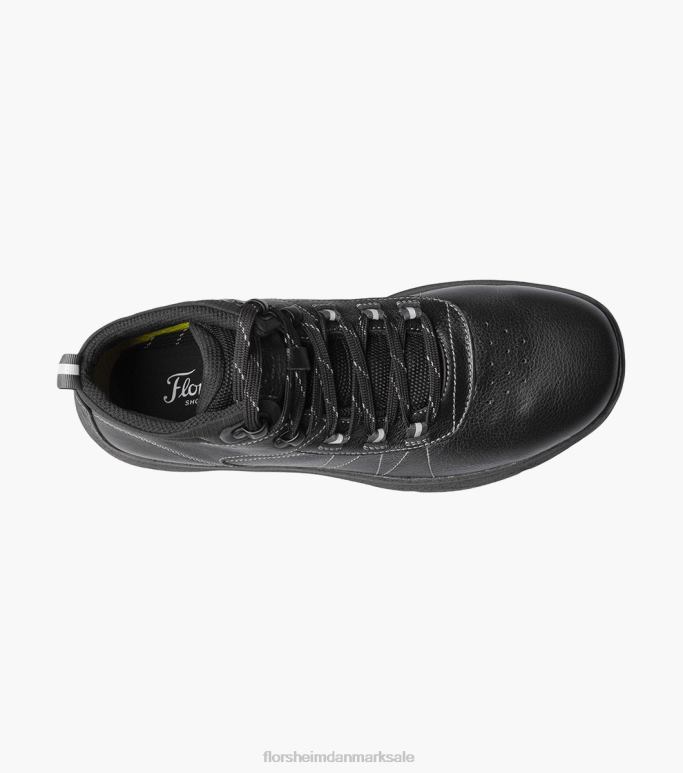 Florsheim Mænd tread lite 2 almindelig tå vandrestøvle NF0RV317 fodtøj sort tumlede