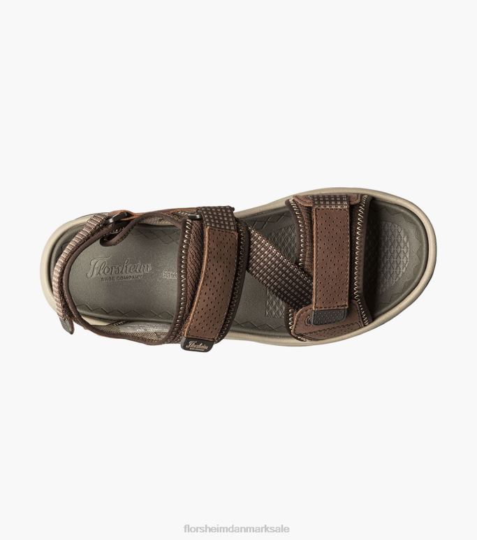 Florsheim Mænd tread lite 2 flodsandal NF0RV374 fodtøj brun lm