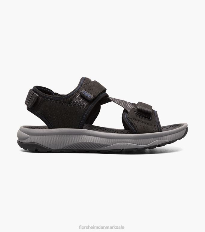 Florsheim Mænd tread lite 2 flodsandal NF0RV375 fodtøj sort