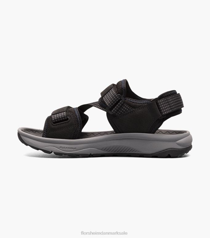 Florsheim Mænd tread lite 2 flodsandal NF0RV375 fodtøj sort
