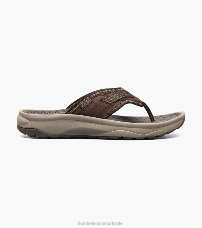 Florsheim Mænd tread lite 2 string sandal NF0RV369 fodtøj brun lm