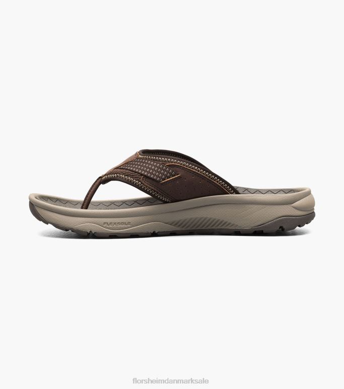 Florsheim Mænd tread lite 2 string sandal NF0RV369 fodtøj brun lm