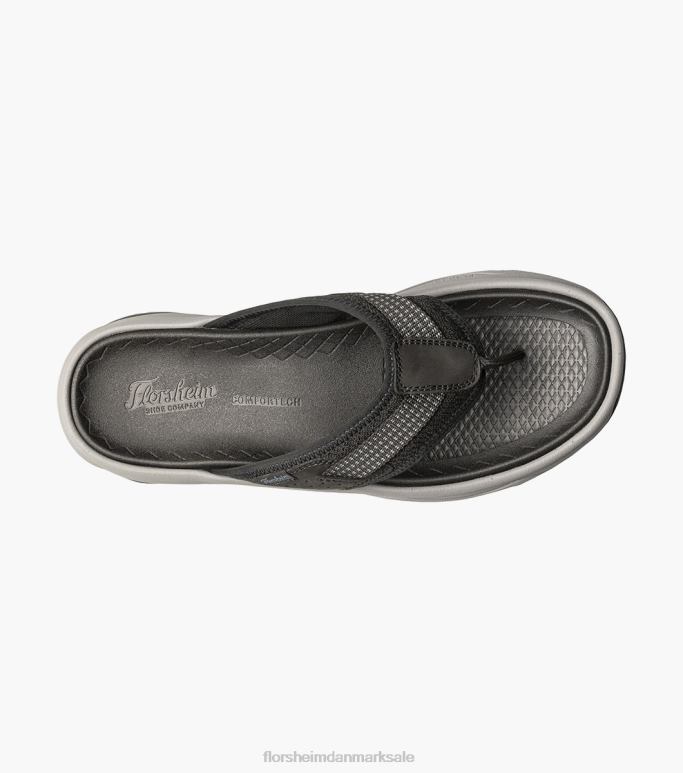 Florsheim Mænd tread lite 2 string sandal NF0RV372 fodtøj sort