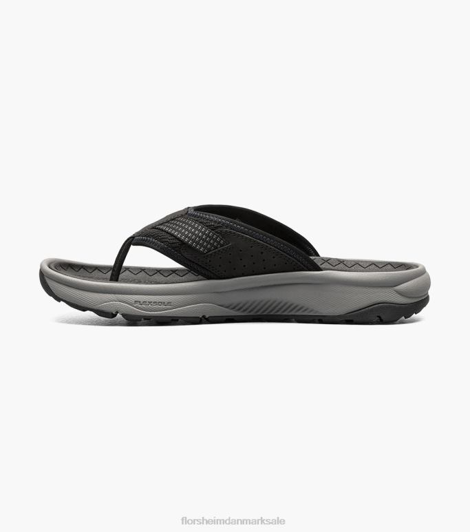 Florsheim Mænd tread lite 2 string sandal NF0RV372 fodtøj sort
