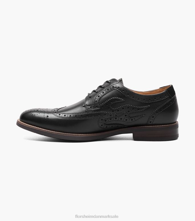 Florsheim Mænd uptown krydret vingespids oxford NF0RV111 fodtøj sort